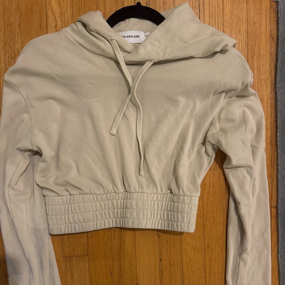 Talentless Beige Sweatshirt XS